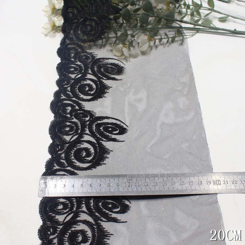 28Yards Embroidery Lace Fabric - огляд і ціна Embroidery Yellow Dress
