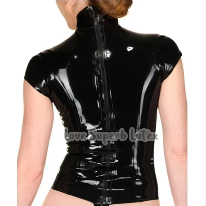 Sexy Black Women Latex Short S - огляд і ціна Embroidery Art Painting