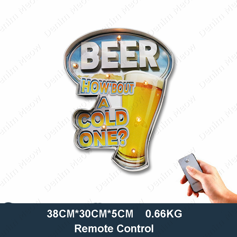Ice Cold Beer LED Neon Light S - огляд і ціна Embroidery Studio