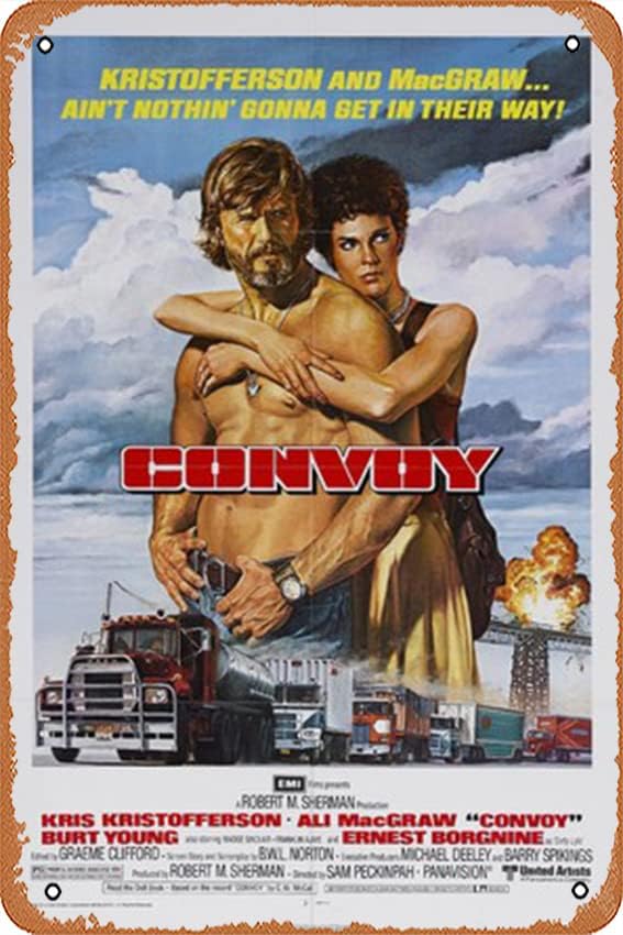 Convoy Movie Poster Decoration - огляд і ціна Embroidery Studio