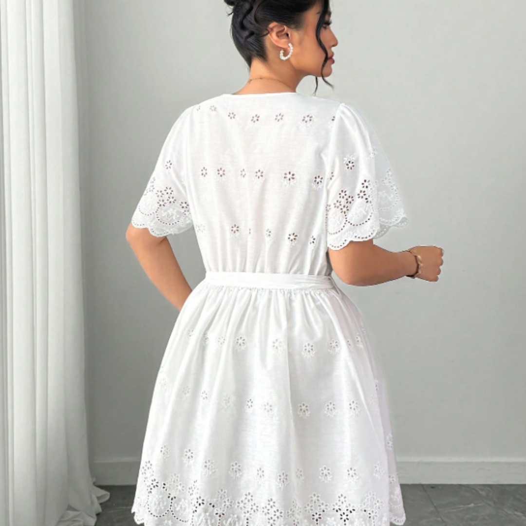Plus Size White Eyelet Embroid - огляд і ціна Embroidery Eyelet