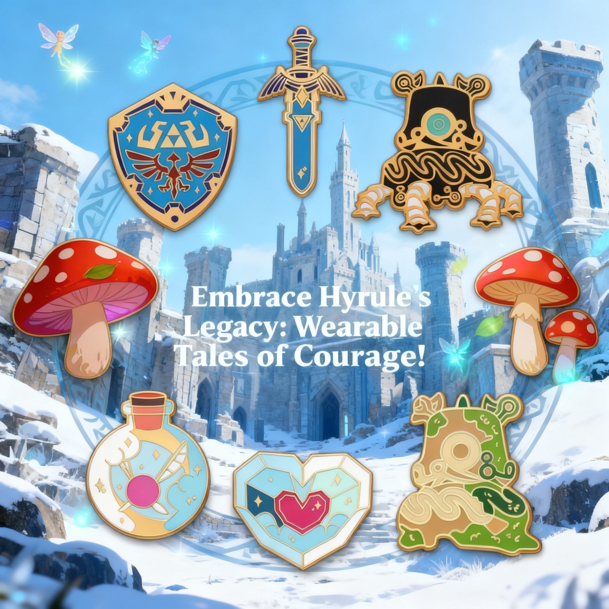 Cute Game Series Love Enamel P - огляд і ціна Embroidery Love