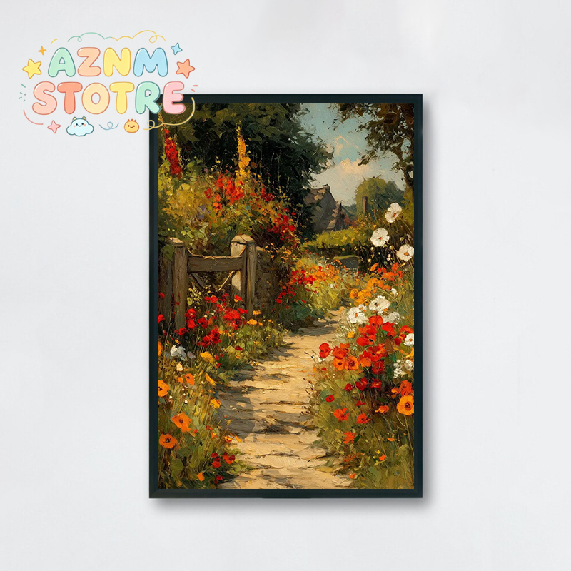 Retro Nostalgia Wildflower Far - огляд і ціна Embroidery Art Painting