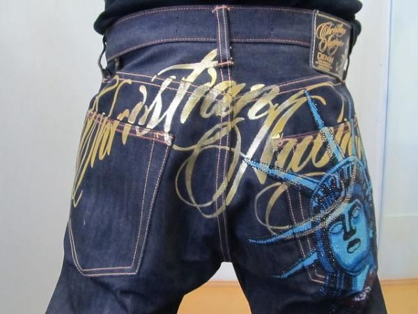 Vintage Statue of Liberty Diam - огляд і ціна Embroidery Jeans Sakura