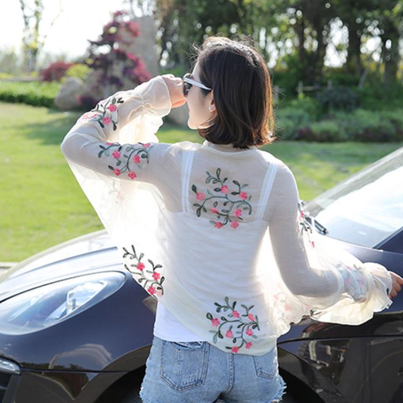 2025 Summer New Women Long Cas - огляд і ціна Embroidery On Shirt
