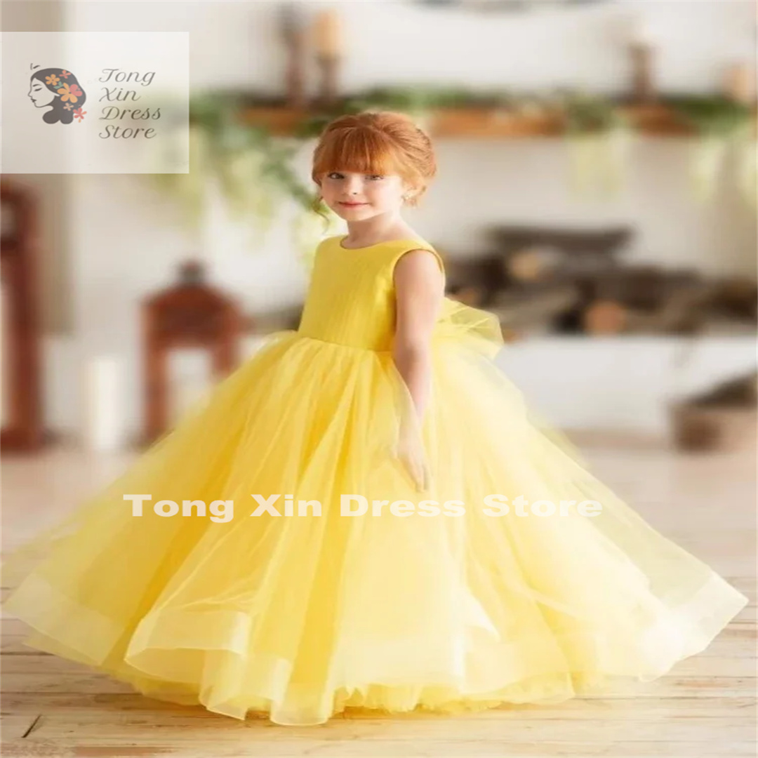 Wedding Birthday Party Flower  - огляд і ціна Embroidery Yellow Dress