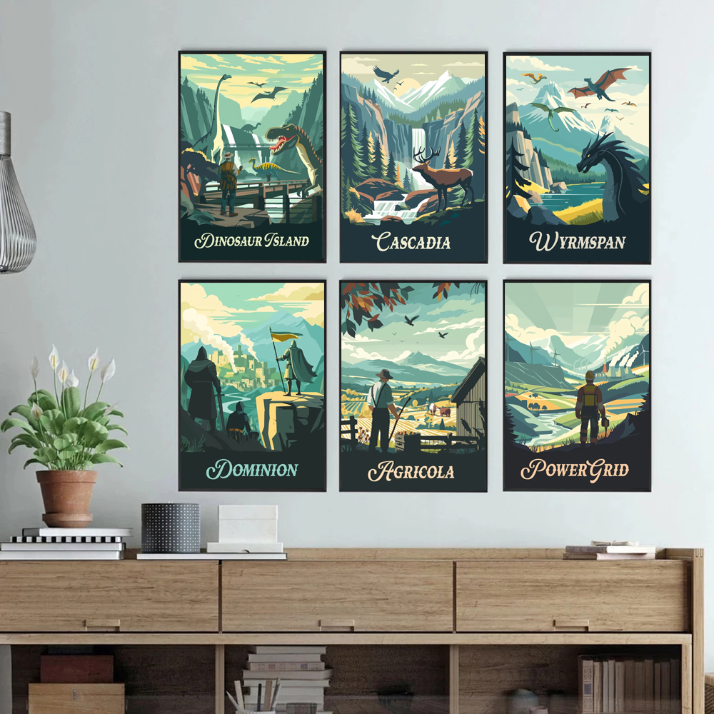 Cartoon Abstract Game Scene La - огляд і ціна Embroidery Art Painting