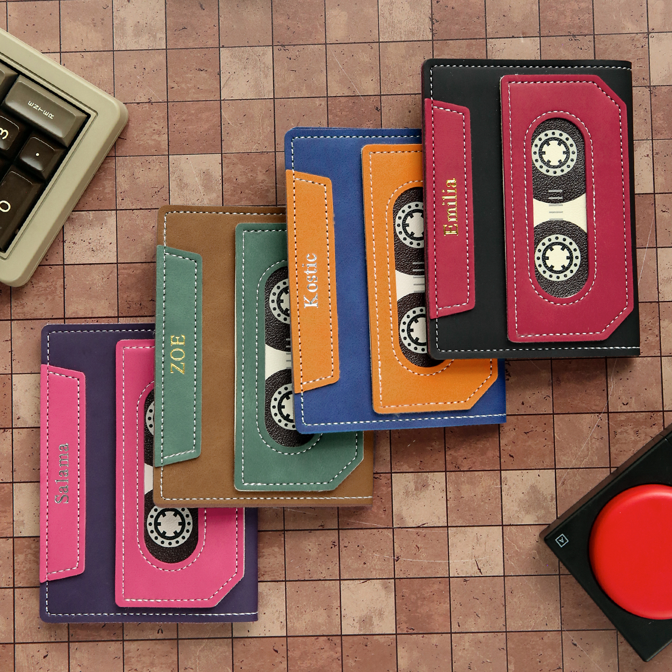 Custom Cassette Tape Passport  - огляд і ціна Embroidery Name Designs