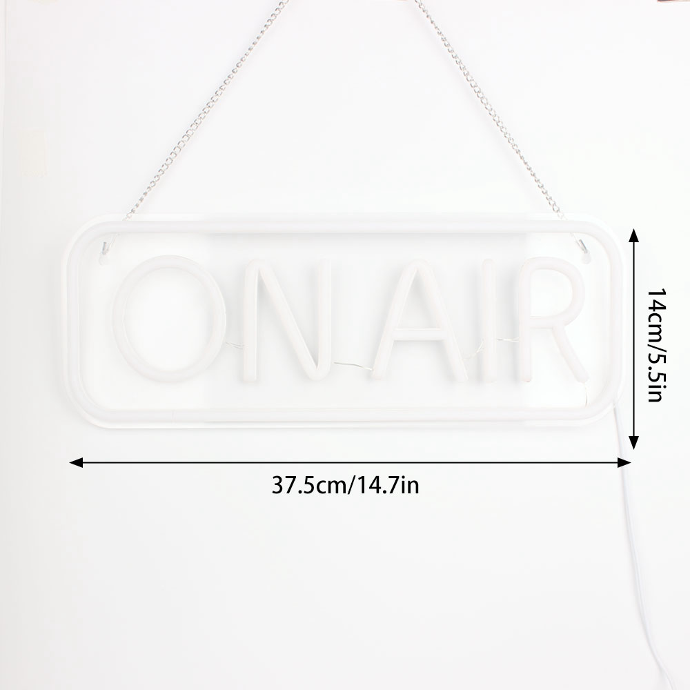 ON AIR Neon Signs - LED Live O - огляд і ціна Embroidery Studio