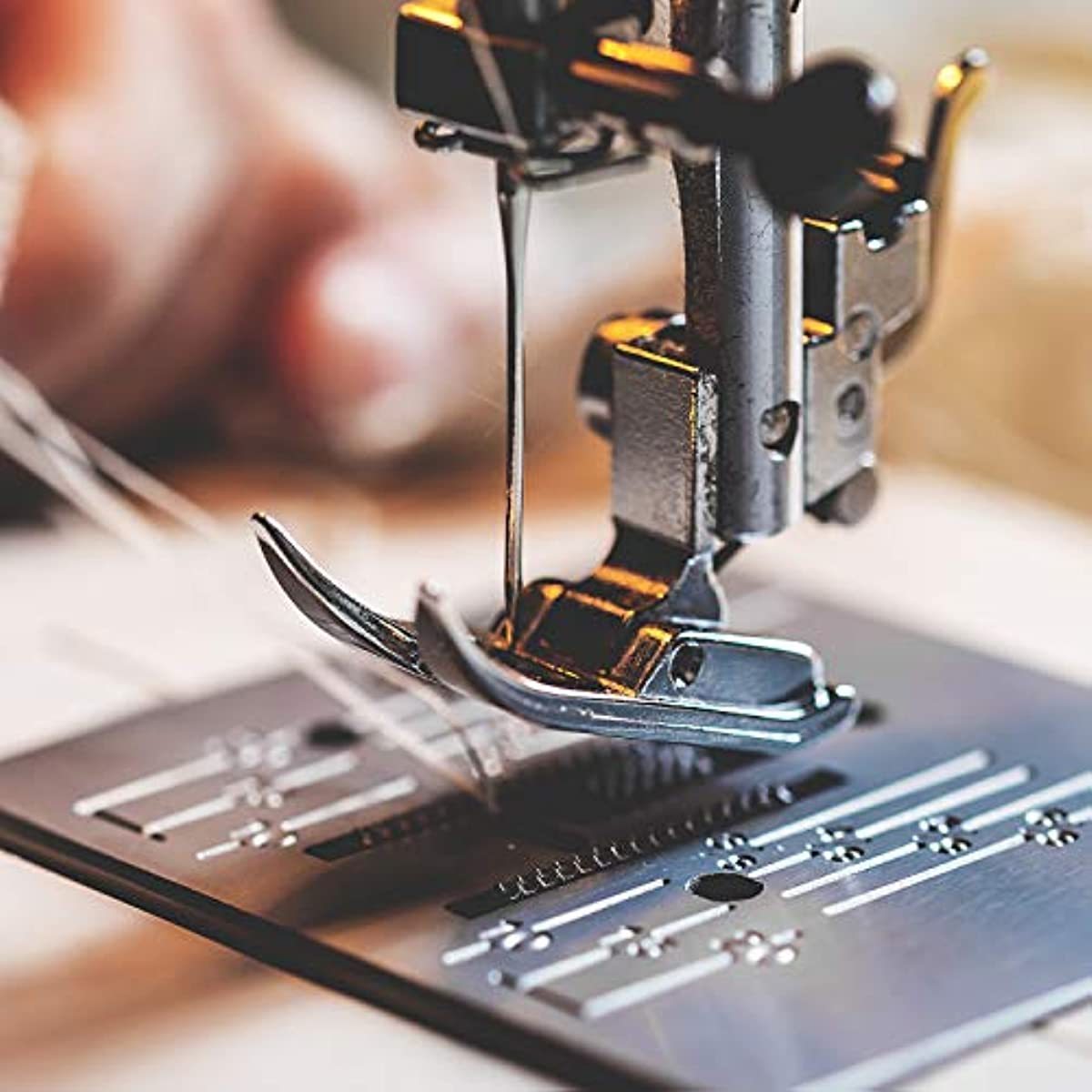 1/3/5Pcs Universal Sewing Pres - огляд і ціна Embroidery Zig Zag Stitch
