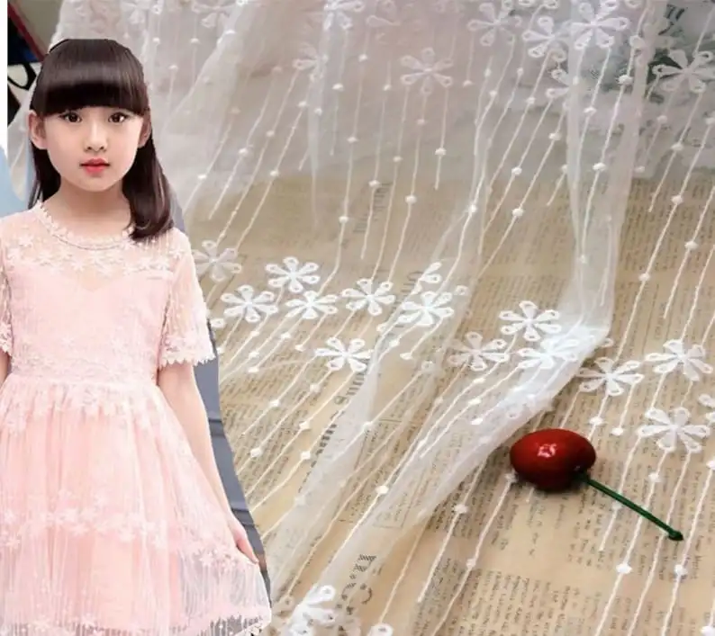1 yard flower embroidery Lace  - огляд і ціна Embroidery Veil
