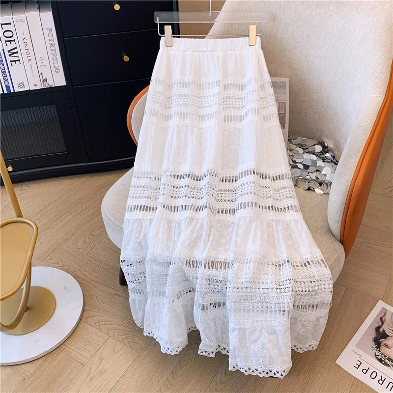 Embroidery Eyelet Cut-out Maxi - огляд і ціна Embroidery Eyelet