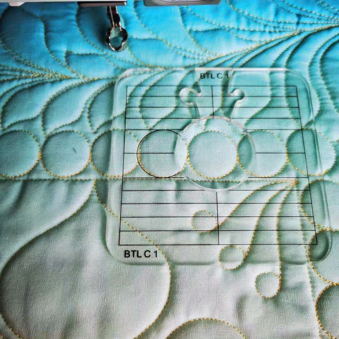 5Pcs Quilting Templates for Lo - огляд і ціна Embroidery Zig Zag Stitch