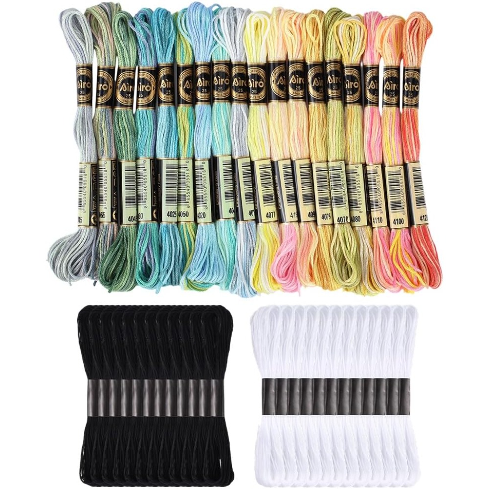 42 Skeins Polyester Embroidery - огляд і ціна Embroidery Gradient