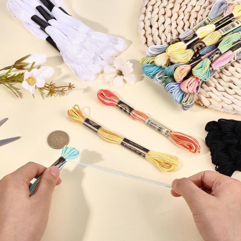 42 Skeins Polyester Embroidery - огляд і ціна Embroidery Gradient