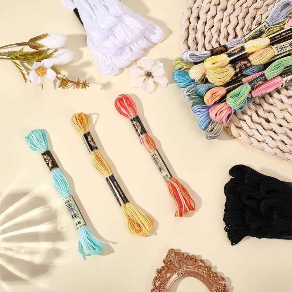 42 Skeins Polyester Embroidery - огляд і ціна Embroidery Gradient