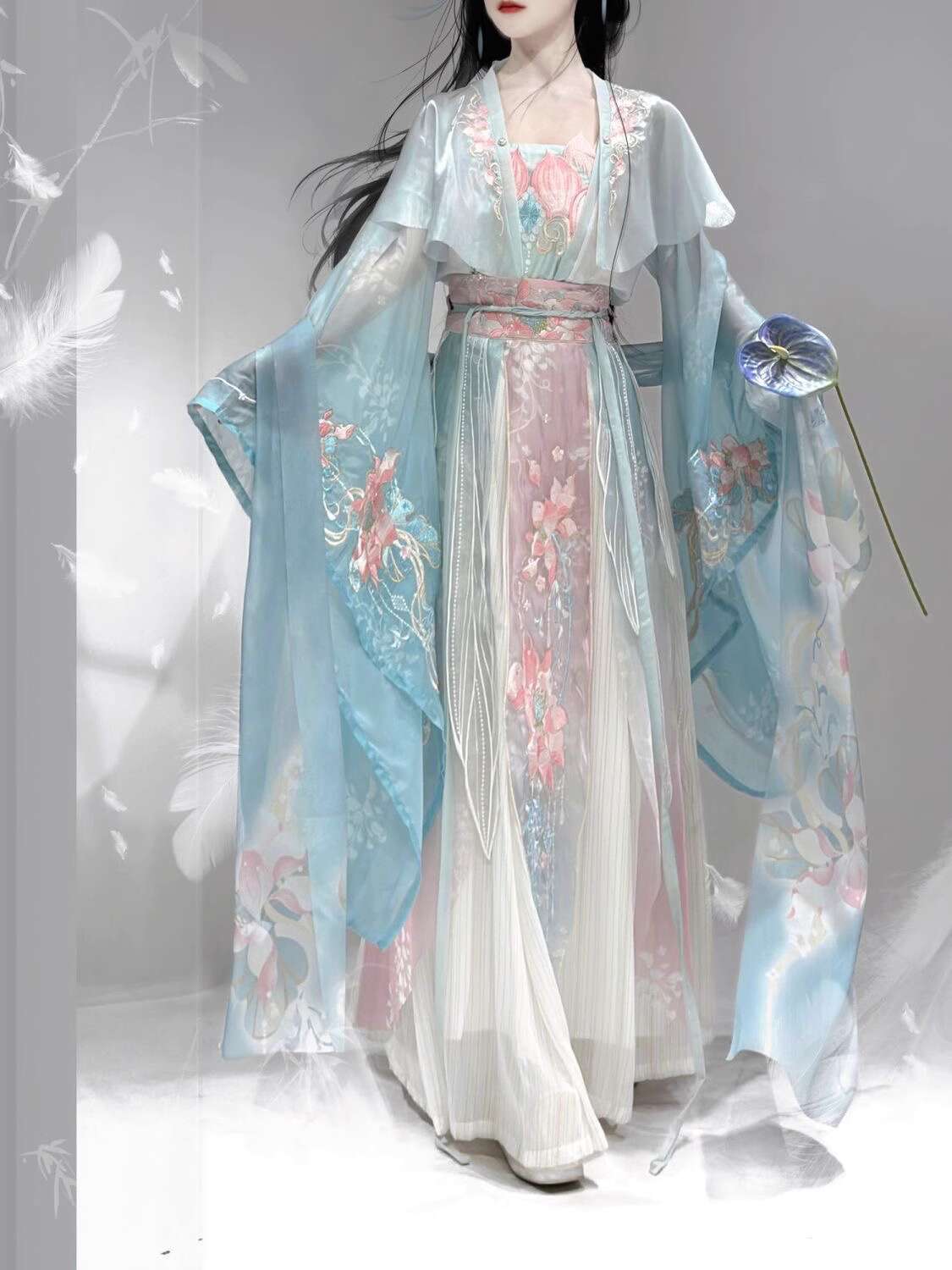 New Hanfu Wei Jinfeng Heavy In - огляд і ціна Embroidery In The Piece