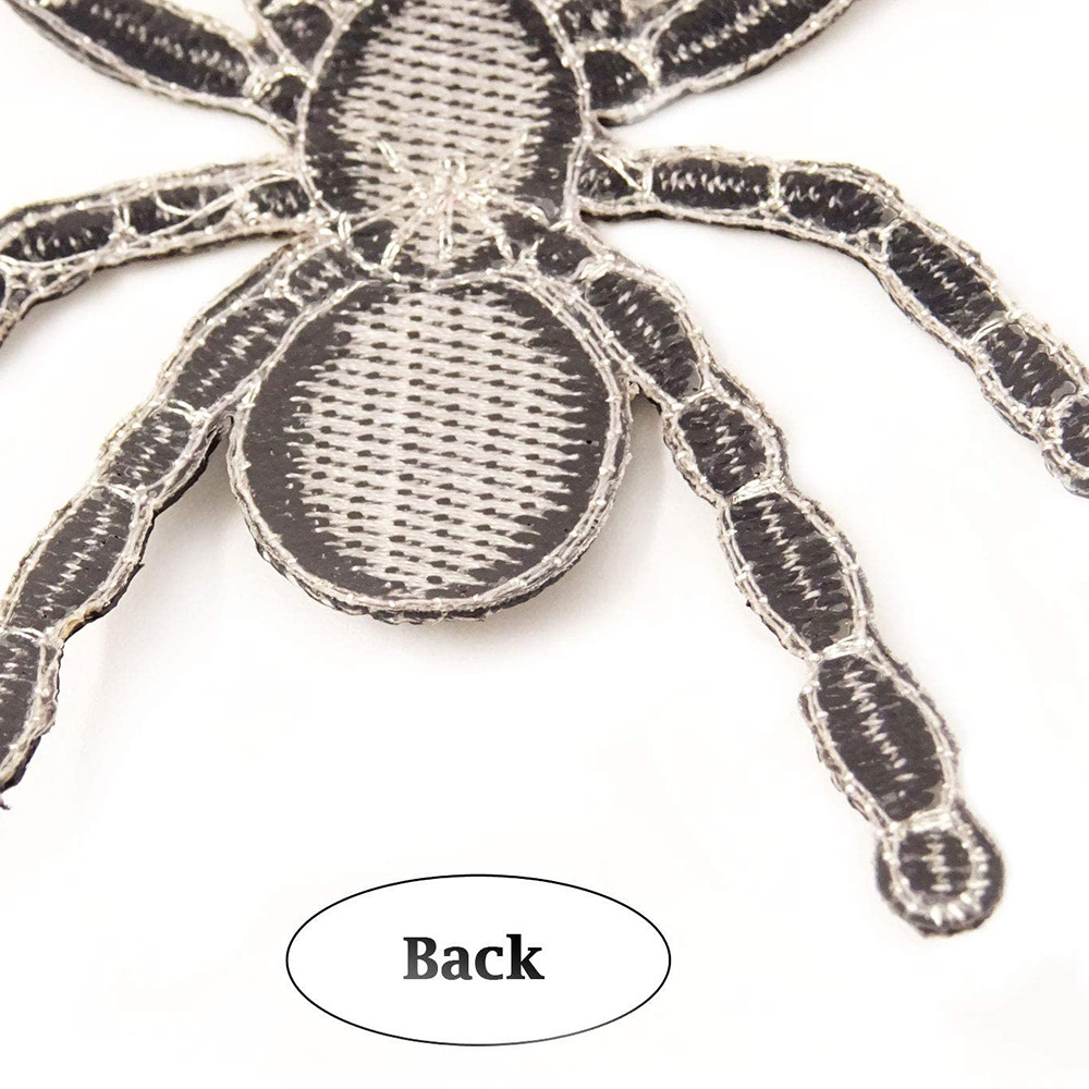 1 Pair Black Spider  Embroider - огляд і ціна Embroidery On Black Shirt
