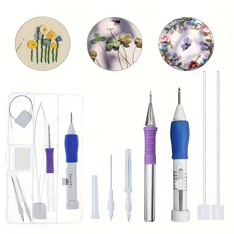 7-Piece Embroidery Punch Needl - огляд і ціна Embroidery In The Piece
