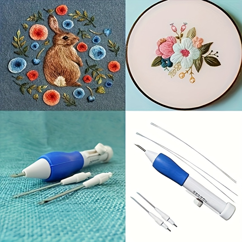 7-Piece Embroidery Punch Needl - огляд і ціна Embroidery In The Piece