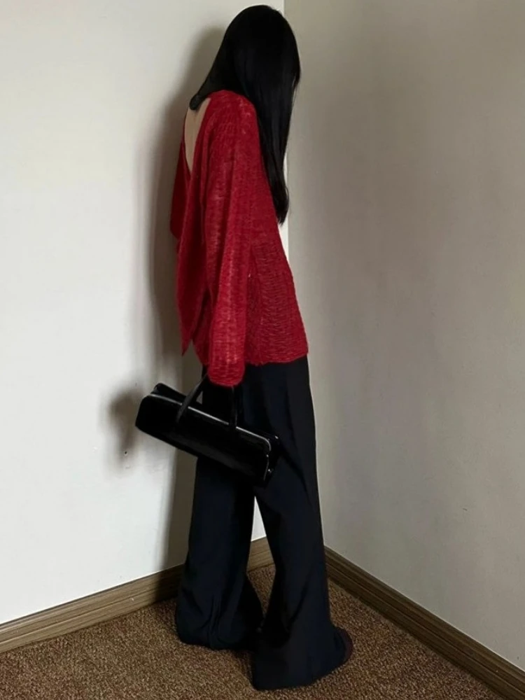 Y2K See-Through Knitted Women' - огляд і ціна Embroidery A