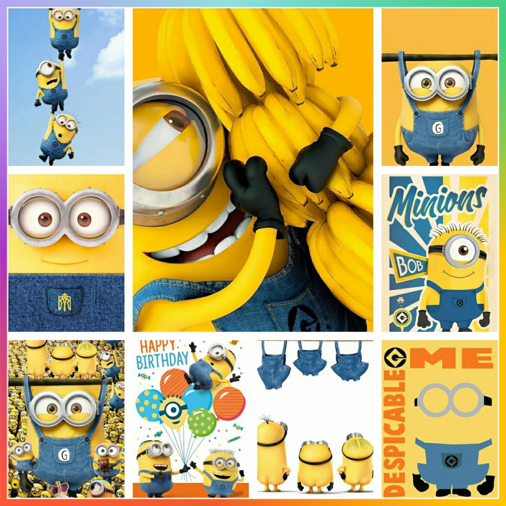 Cute M-Minions Cartoon L-Lovel - огляд і ціна Embroidery Love