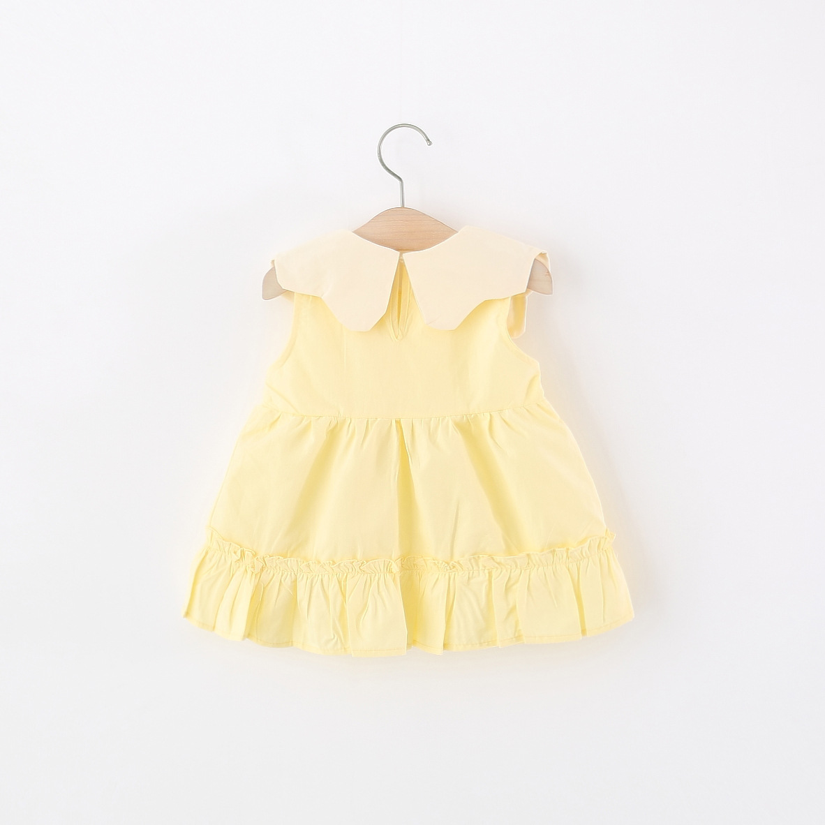 Toddler Girl Yellow Cotton Dre - огляд і ціна Embroidery Yellow Dress