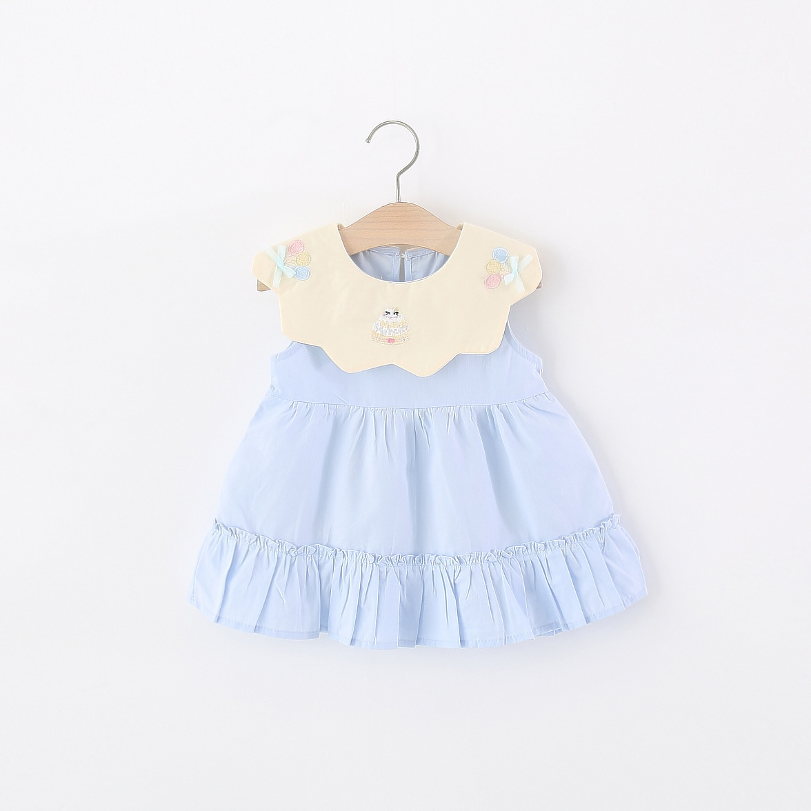 Toddler Girl Yellow Cotton Dre - огляд і ціна Embroidery Yellow Dress