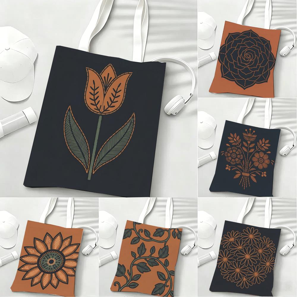 Retro floral embroidery effect - огляд і ціна Embroidery Effect Canva