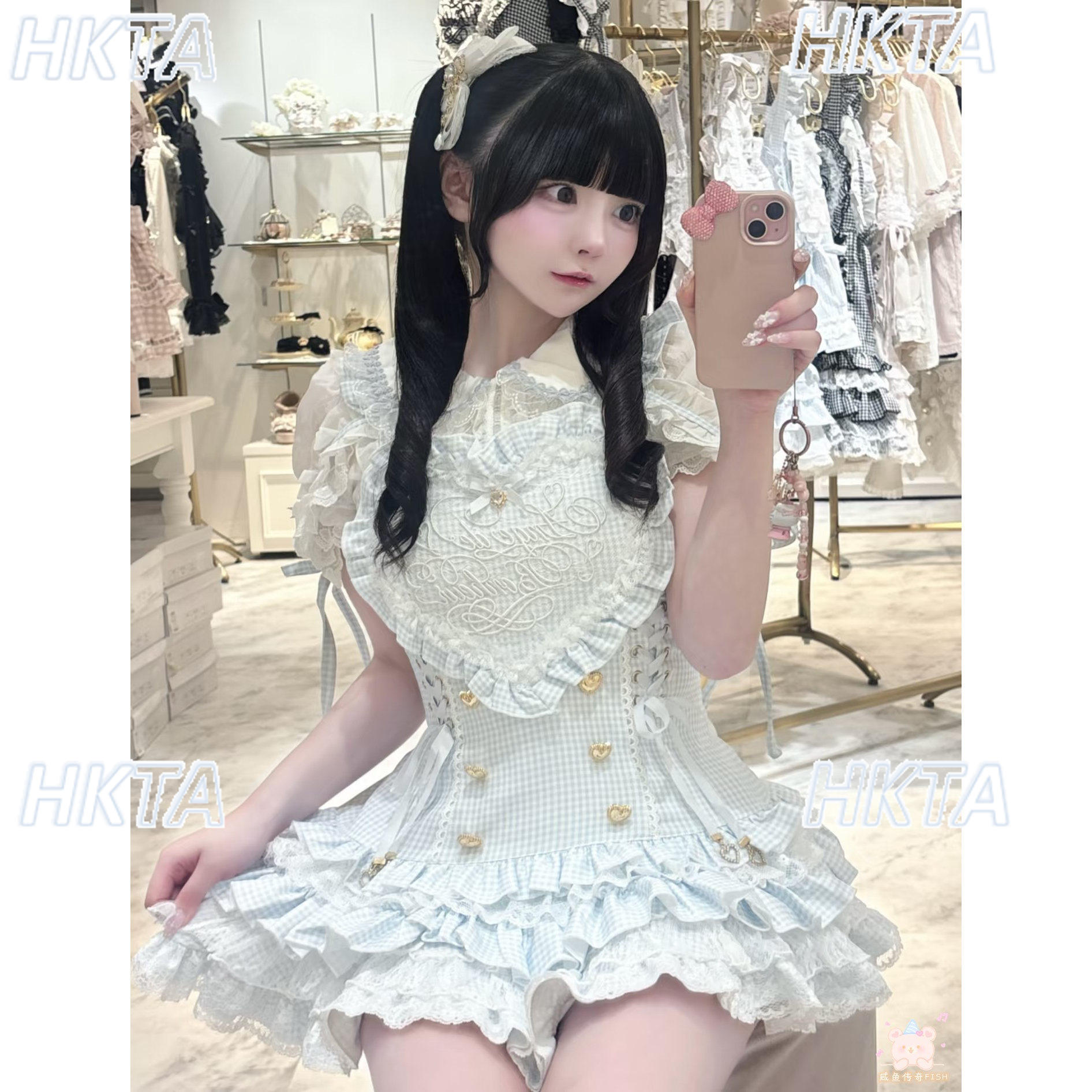 Japanese Mass Produced Plaid L - огляд і ціна Embroidery Love