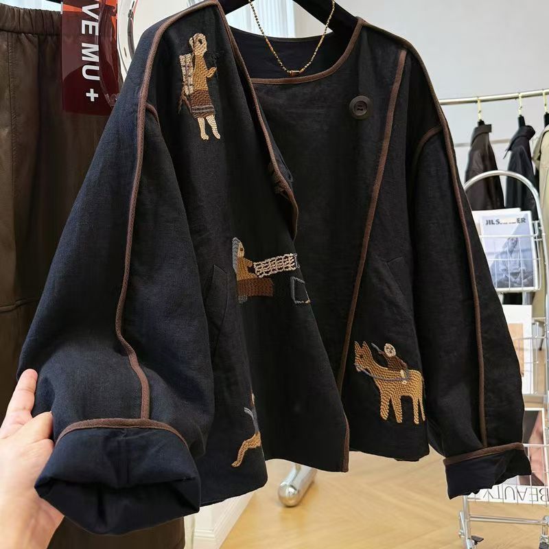 Heavy Embroidery Round Neck Sh - огляд і ціна Embroidery A