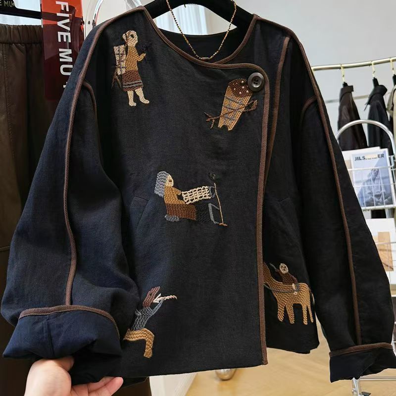Heavy Embroidery Round Neck Sh - огляд і ціна Embroidery A