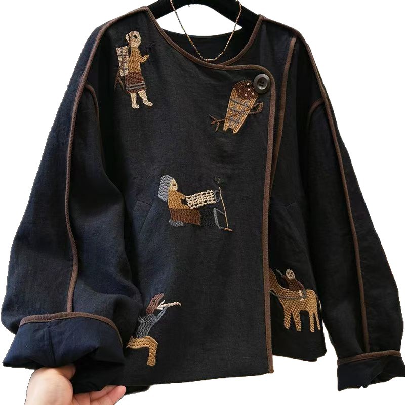 Heavy Embroidery Round Neck Sh - огляд і ціна Embroidery A